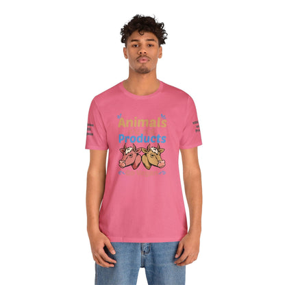 Animal Lover Unisex Tee T-Shirt Charity Pink XS 