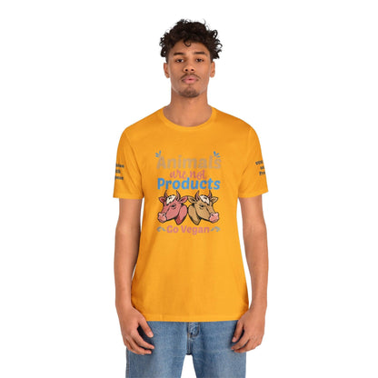 Animal Lover Unisex Tee T-Shirt Gold XS 