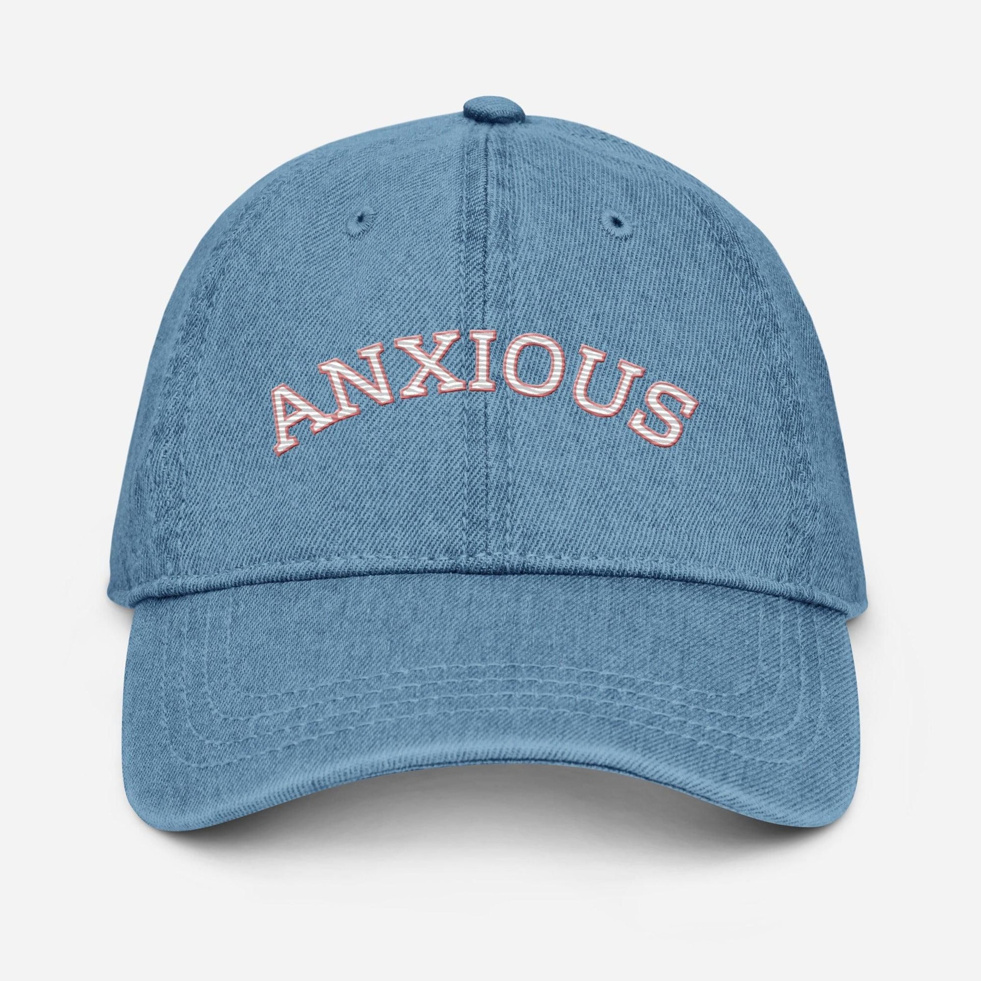 Anxious Denim Vogue Hat Cap Blue  
