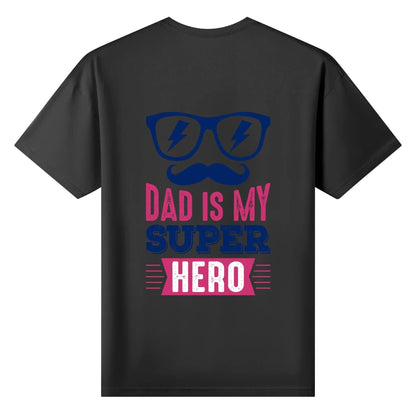 Behind every dad womens cotton t-shirt - NX Vogue New York | Luxury Redefined
