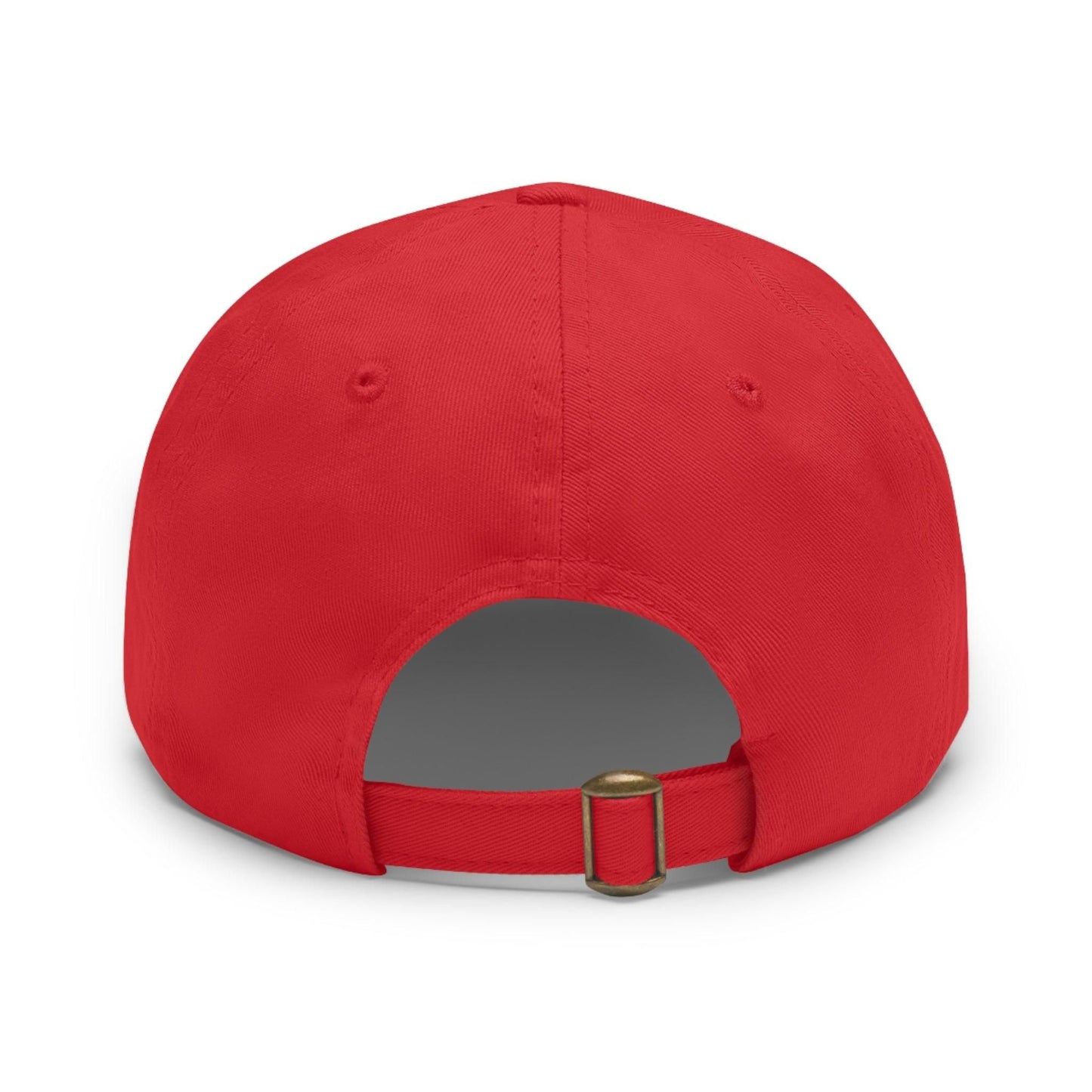 Captain Baseball Hat with Leather Patch Cap   