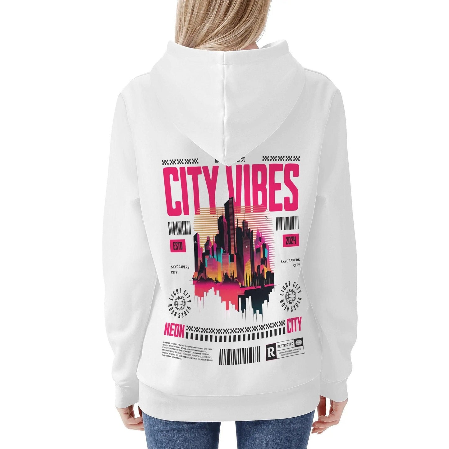 City Vibe Womens Hoodie - NX Vogue New York | Luxury Redefined