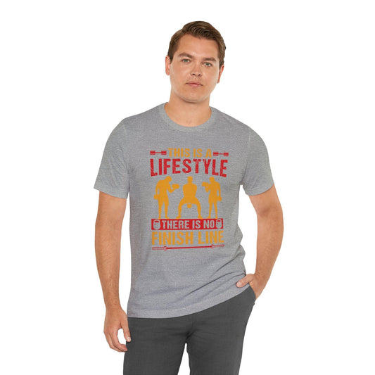 Gym Lifestyle Unisex Tee T-Shirt Athletic Heather XS 