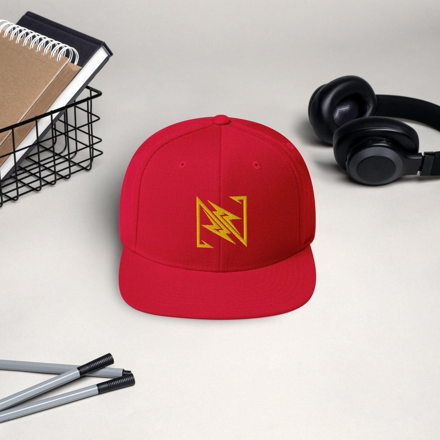 NX Vogue Snapback Hat Cap Red  