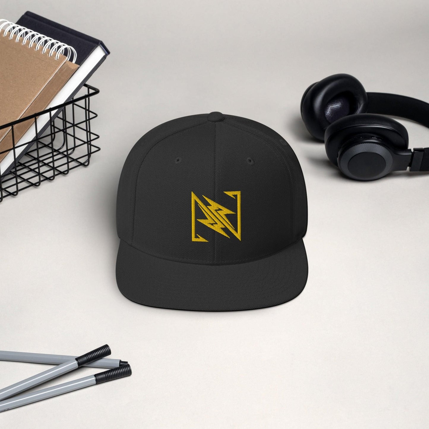 NX Vogue Snapback Hat Cap Black  