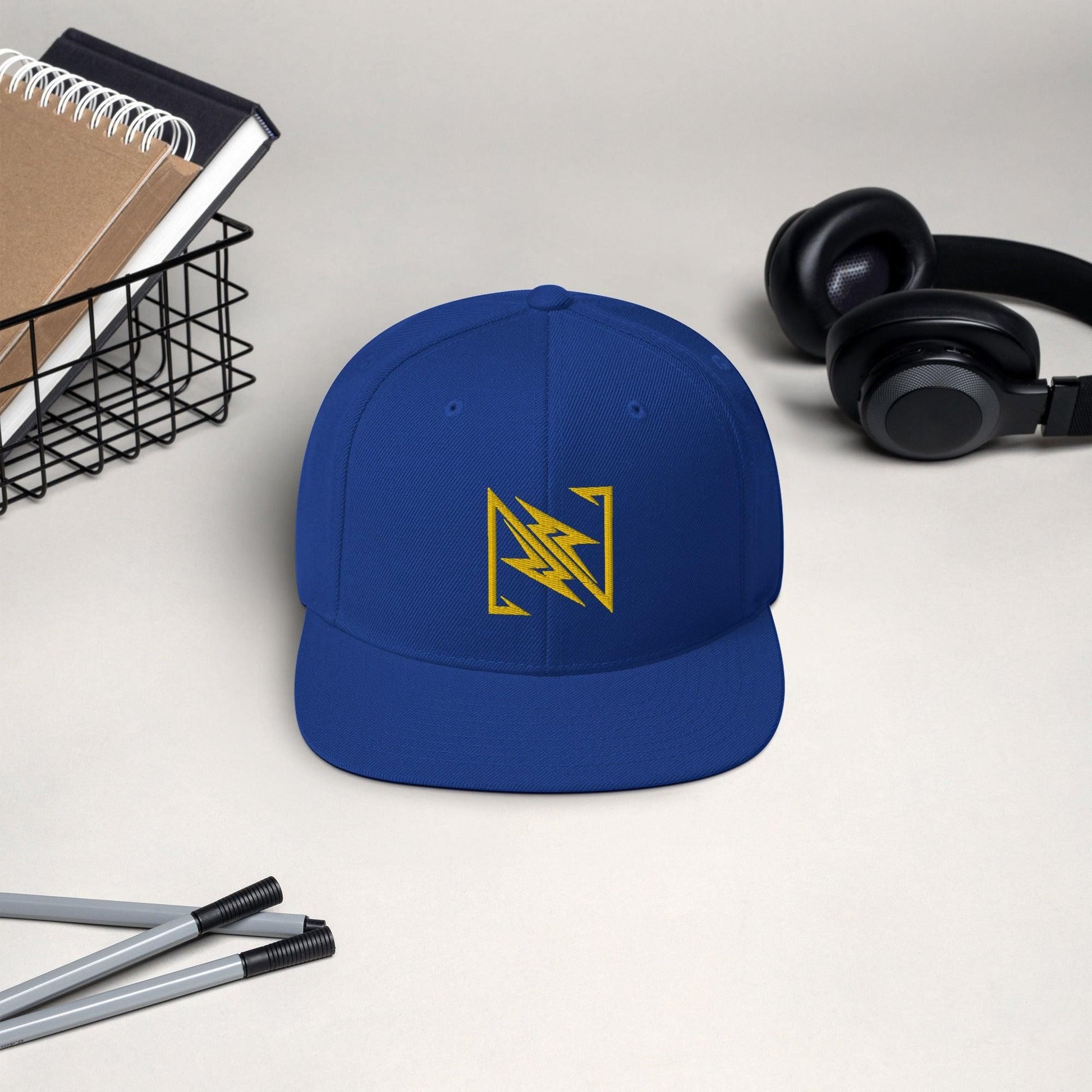 NX Vogue Snapback Hat Cap Royal Blue  