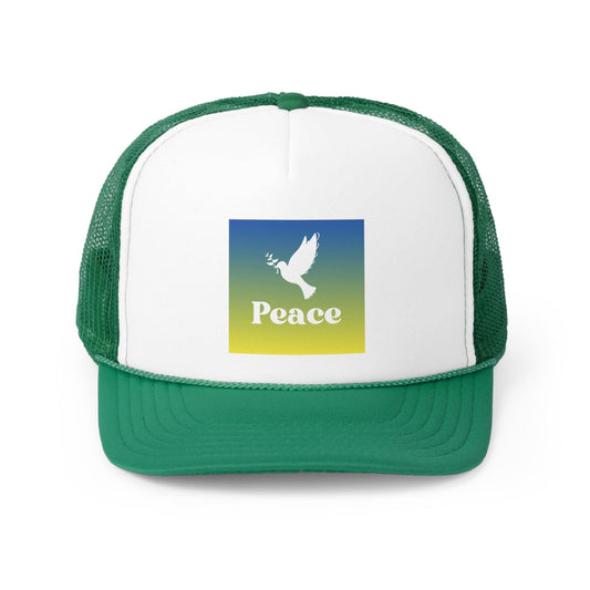 Peace Trucker Caps Cap Green One size 