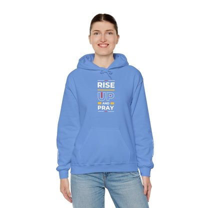 Raise Up Unisex Heavy Blend™ Hooded Sweatshirt Hoodie Carolina Blue S 