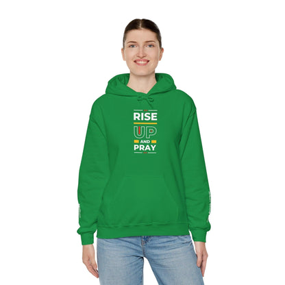 Raise Up Unisex Heavy Blend™ Hooded Sweatshirt Hoodie Irish Green S 