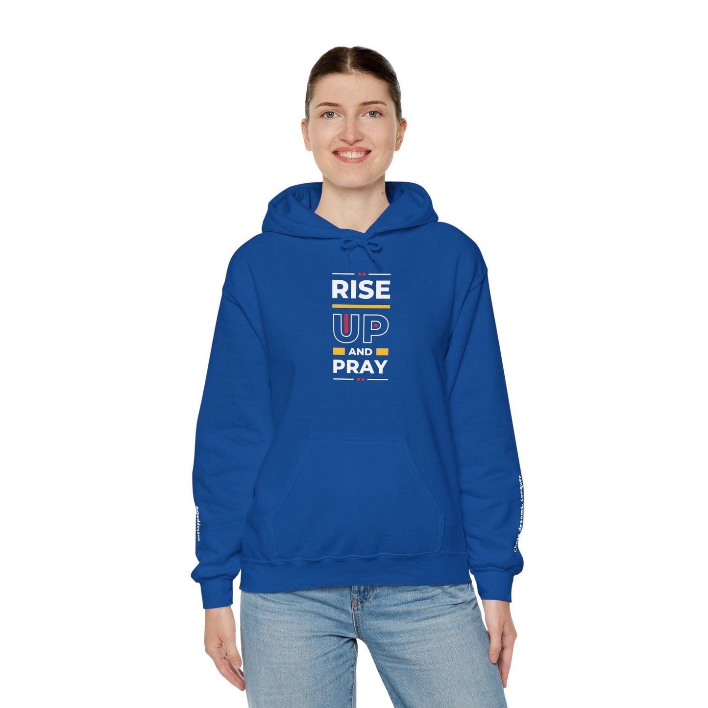 Raise Up Unisex Heavy Blend™ Hooded Sweatshirt Hoodie Royal S 