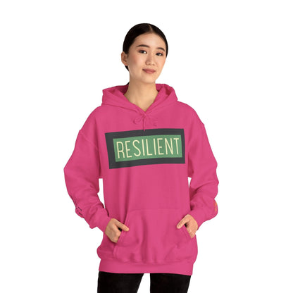 Resilient Unisex Heavy Blend Hooded Sweatshirt Hoodie Heliconia S 