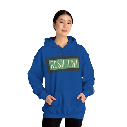 Resilient Unisex Heavy Blend Hooded Sweatshirt Hoodie Royal S 