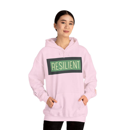 Resilient Unisex Heavy Blend Hooded Sweatshirt Hoodie Light Pink S 