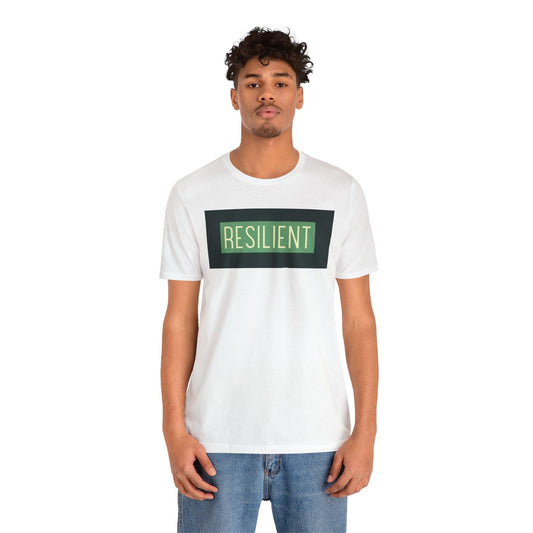 Resilient Unisex Tee T-Shirt White XS 