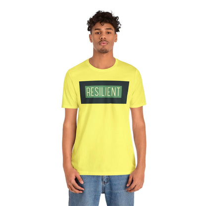 Resilient Unisex Tee T-Shirt Yellow XS 
