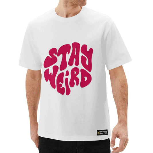 Stay Weird T-Shirt White - NX Vogue New York | Luxury Redefined