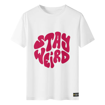 Stay Weird T-Shirt White - NX Vogue New York | Luxury Redefined