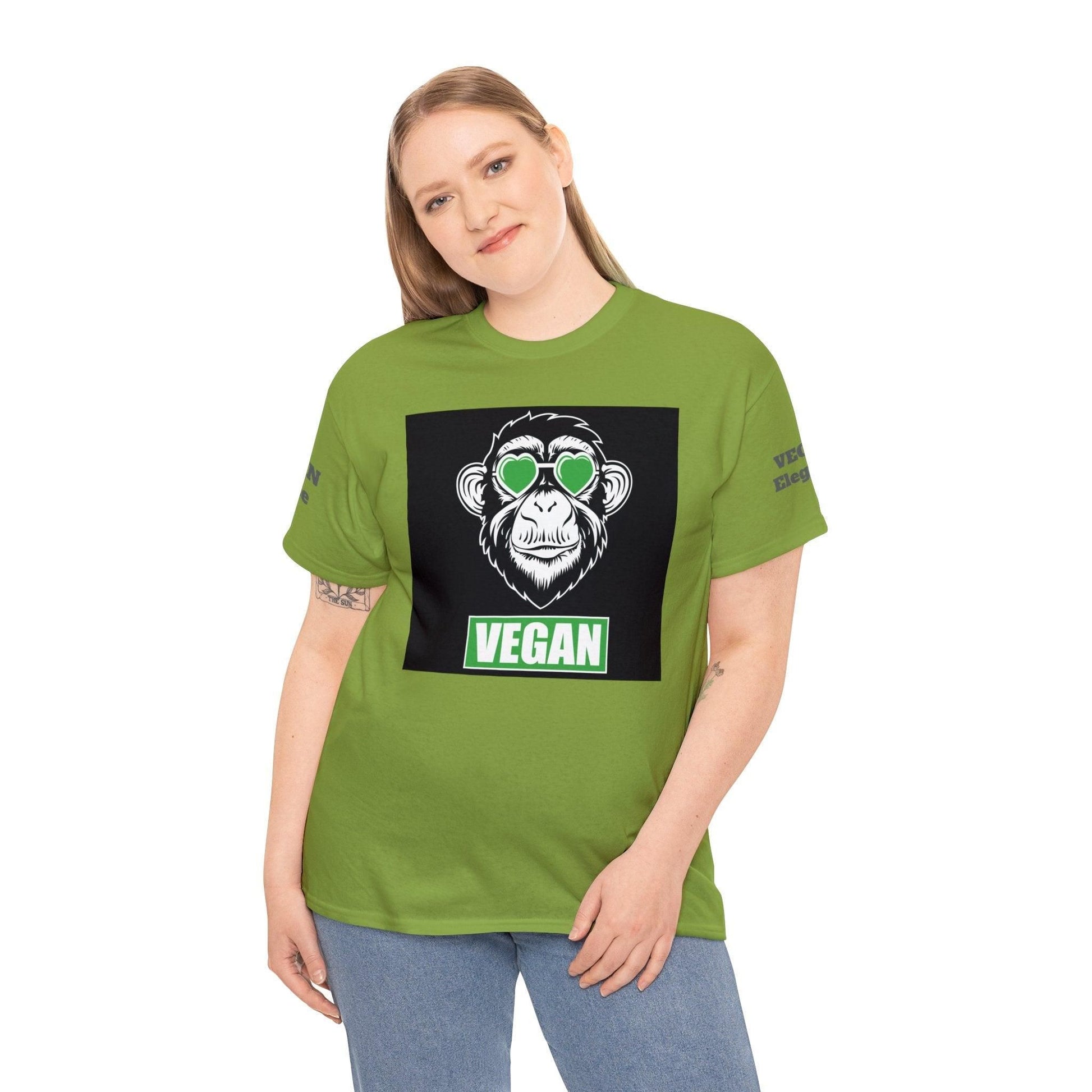 Vegan Premium Unisex Tee T-Shirt Kiwi S 