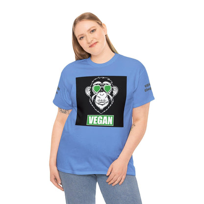Vegan Premium Unisex Tee T-Shirt Carolina Blue S 