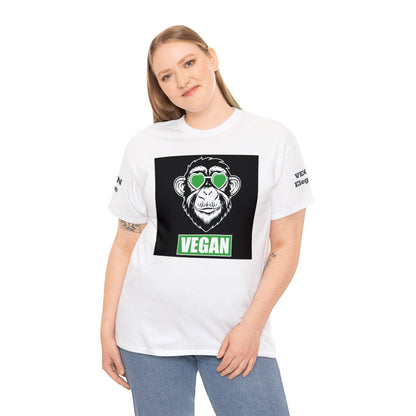 Vegan Premium Unisex Tee T-Shirt White S 