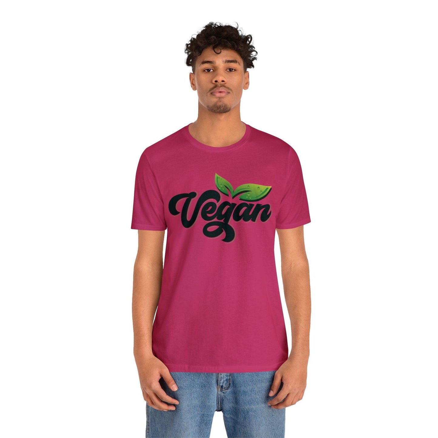 Vegan Unisex  Short Sleeve Tee T-Shirt   