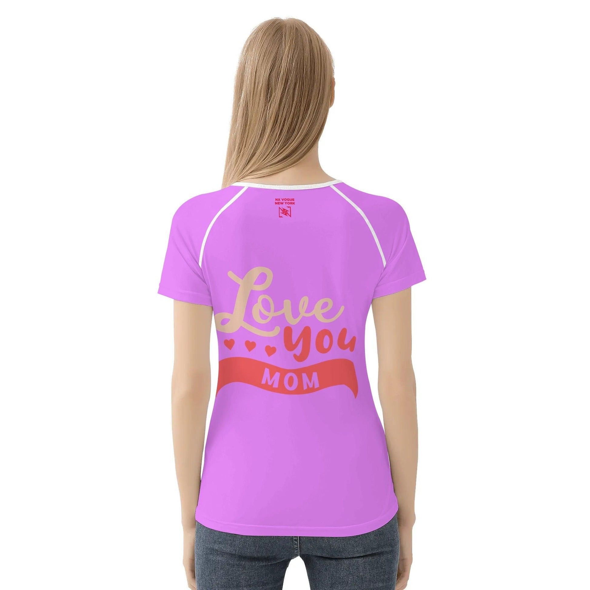 Love You Mom Womens T shirt - NX Vogue New York | Luxury Redefined